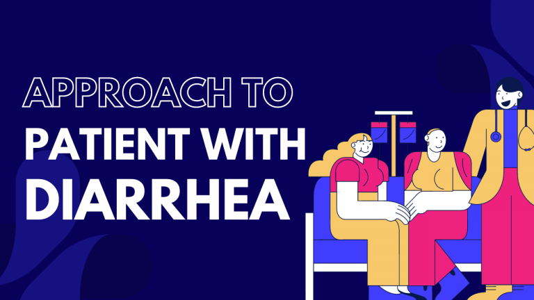 patient with diarrhea