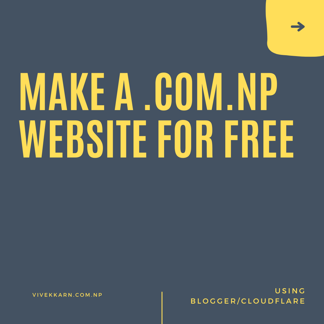 How to make a website in Nepal for free